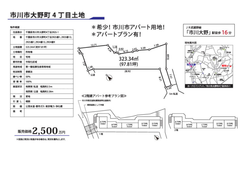 市川市大野 画像1